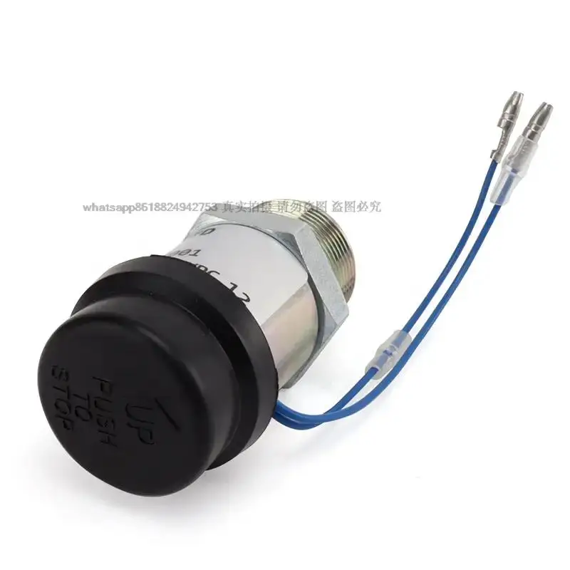 Solenoid valve MM409-67001 12V 195-8411 12V 30L87-00060 30A87-00060 7413147 for S3L2-E2 S4L2 L2E K3 E305C/K4N EB12.4 UKFSS113