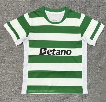 

Лето 2025 г., новый испанский клубный футбольный трикотаж с 3D принтом, футболка с короткими рукавами и круглым вырезом для детей и взрослых, топы универсального размера