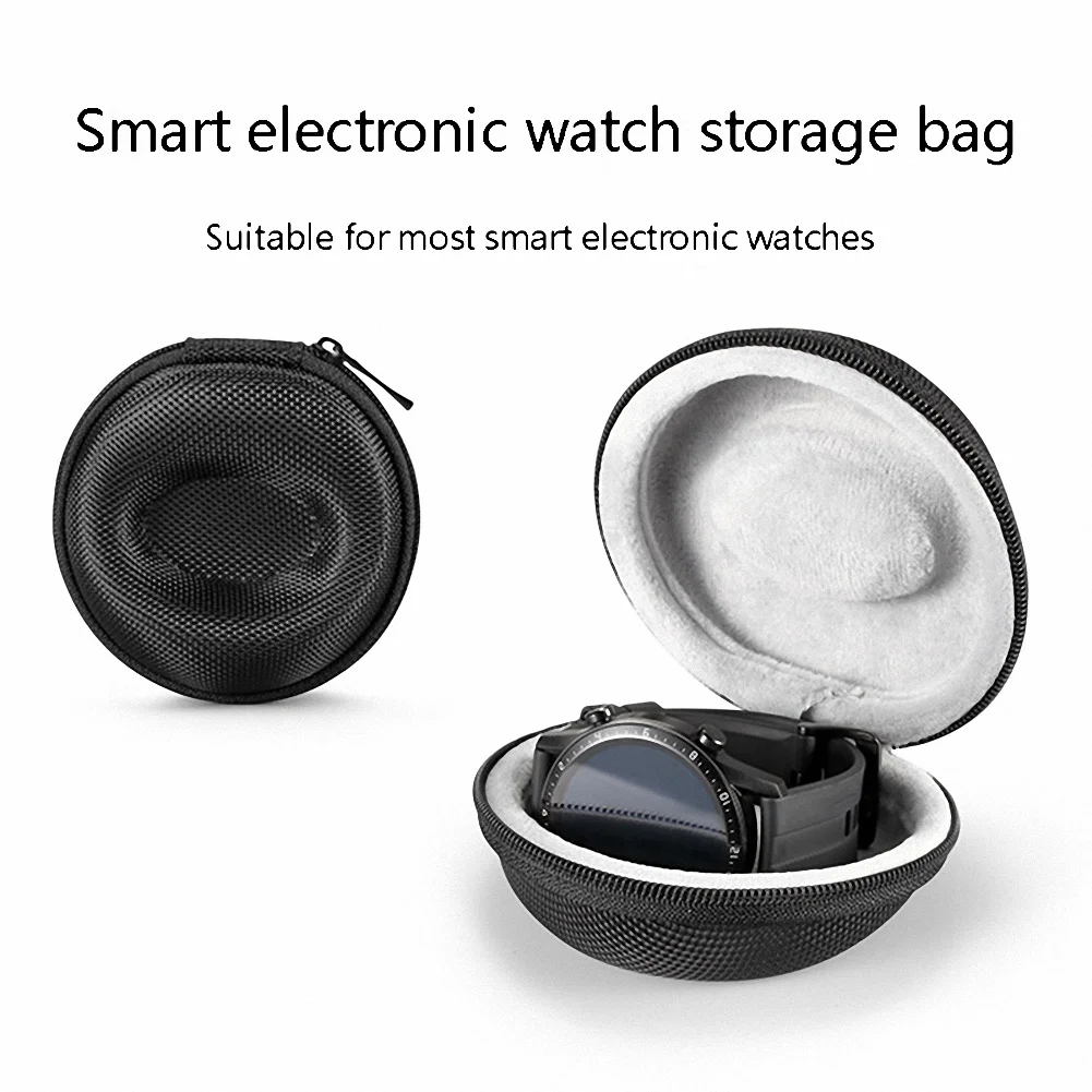 Carrying Case Travel Storage Box EVA Watch Protector Portable Jewelry Hard Case for Wristwatches