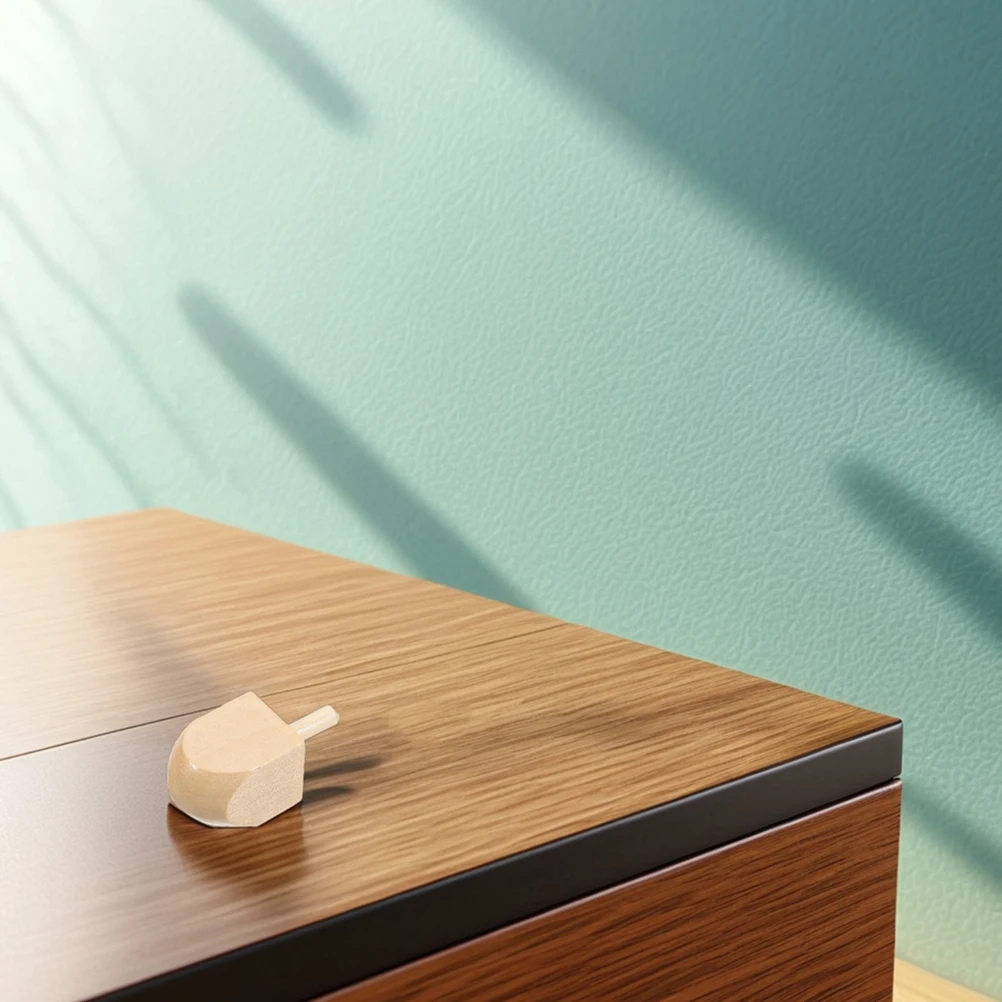 

10 шт. деревянные дреды, незавершенные пустые волчки для Хануки, сделай сам, украшения для рисования, дреды для взрослых