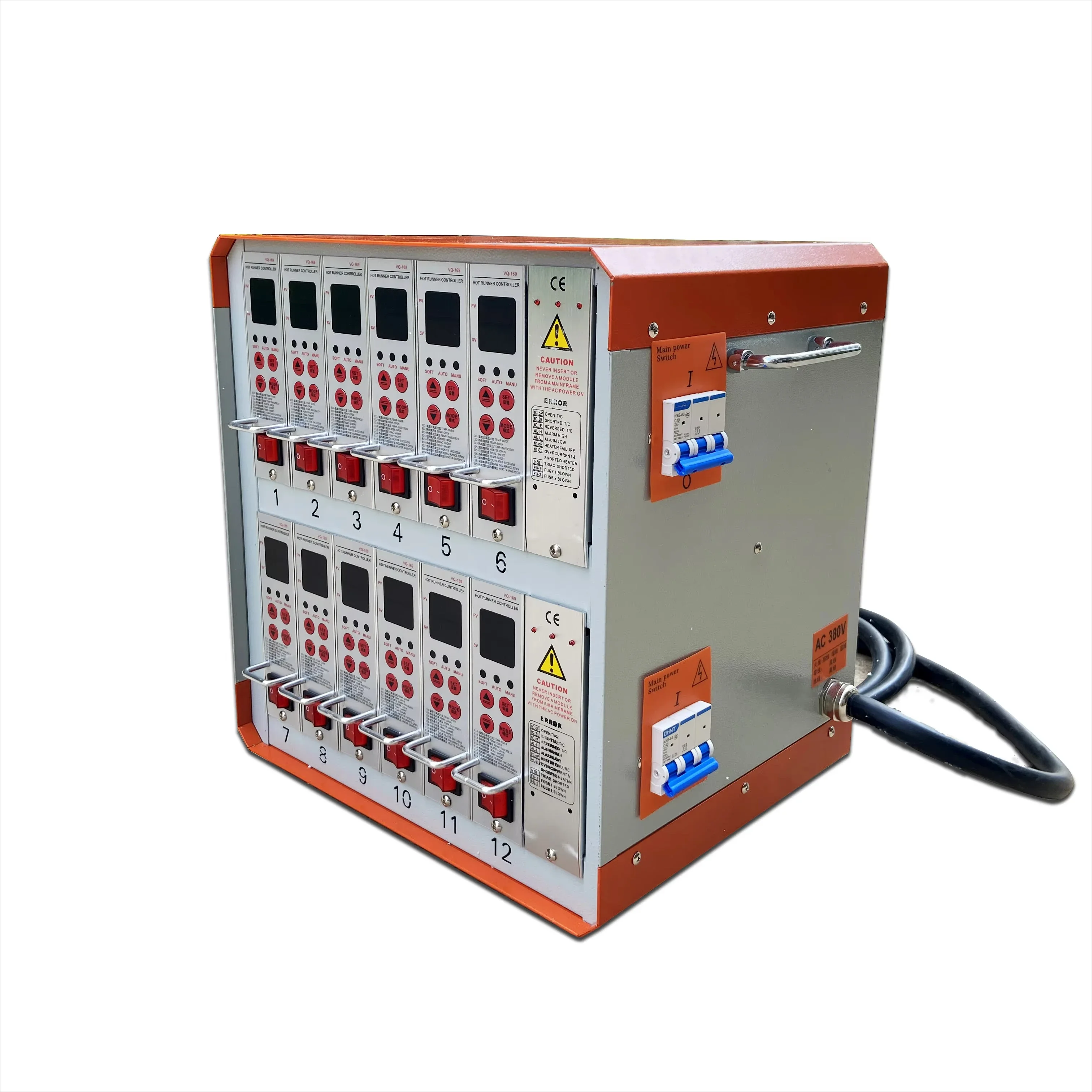 12 Zone Mold Hot Runner Temperature Hot Runner Temperature Controller Working Use in Plastic Industry To Manufacture