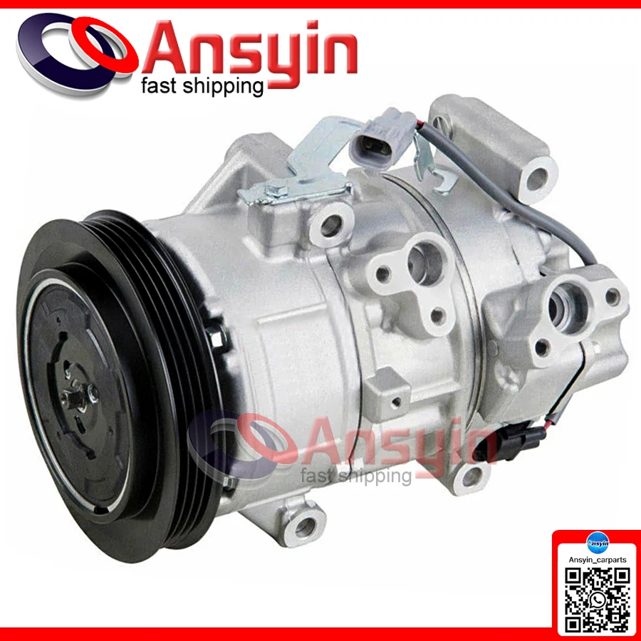 5SE11C CAR A/C AC COMPRESSOR FOR TOYOTA YARIS 1.5L 2007 2008 2009 2010 2011 2012 883105248 88310-5248 88310-52481 8831052481