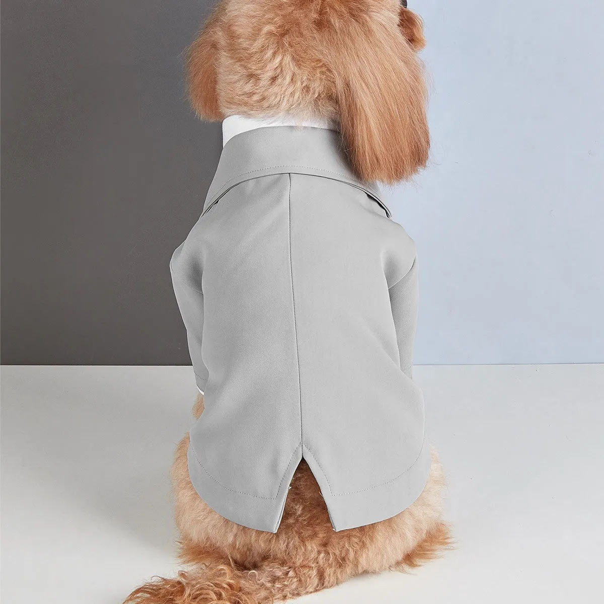 Tuxedo Tailcoat for Dogs, Teddy, Bichon, Puppy Clothes, Festival, Handsome, Party Costume, Class, New