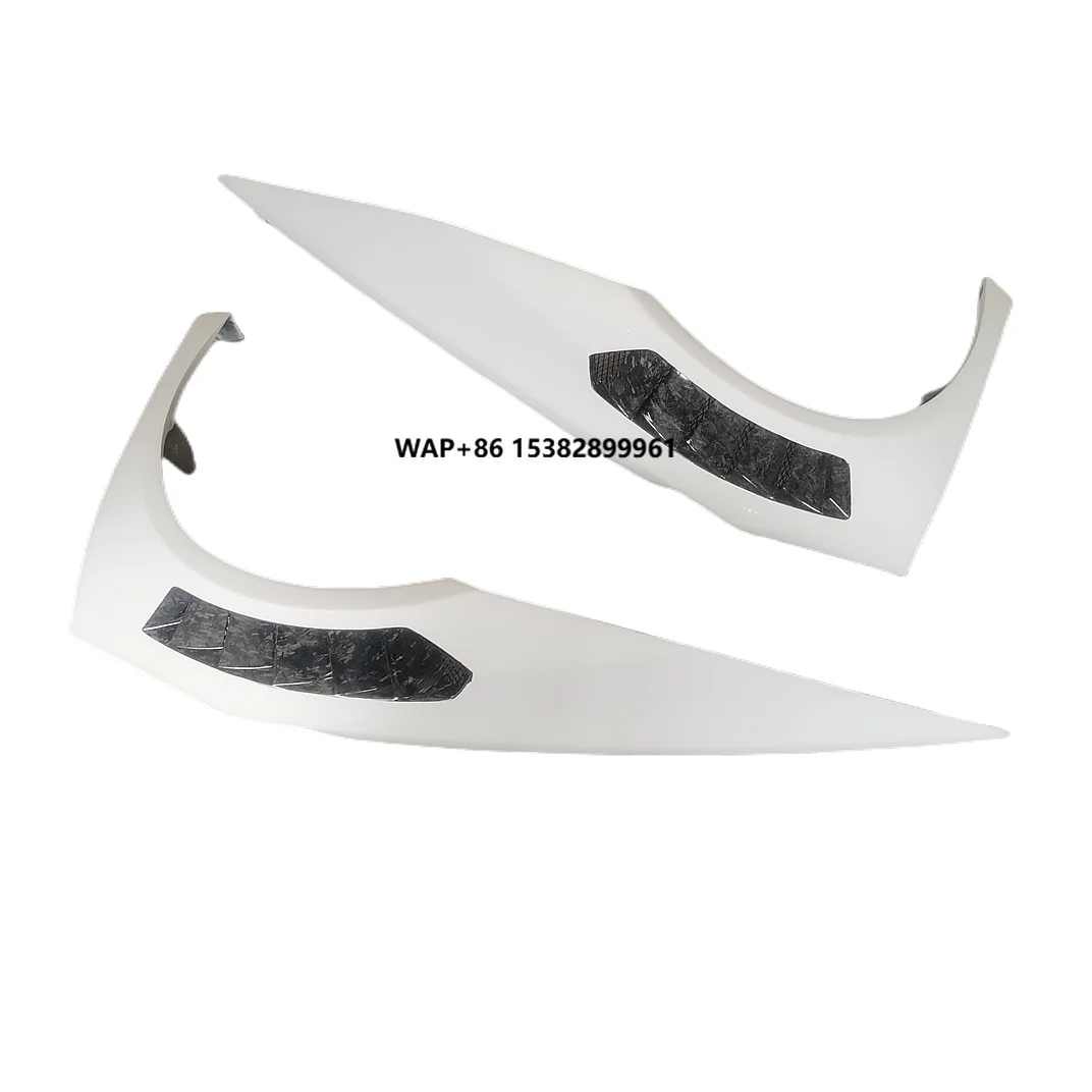 

Replacing the V-side Fender with Semi Carbon Fiber Material Lambor Huracan LP580 LP610 Car Fender