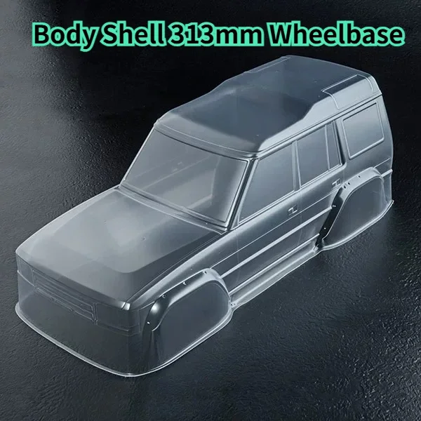 Custom 1/10 RC Crawler Body Shell 313mm Wheelbase For MST DC1 Rock Crawler Off Road Decor Replacement Shell Upgrade Parts 720018