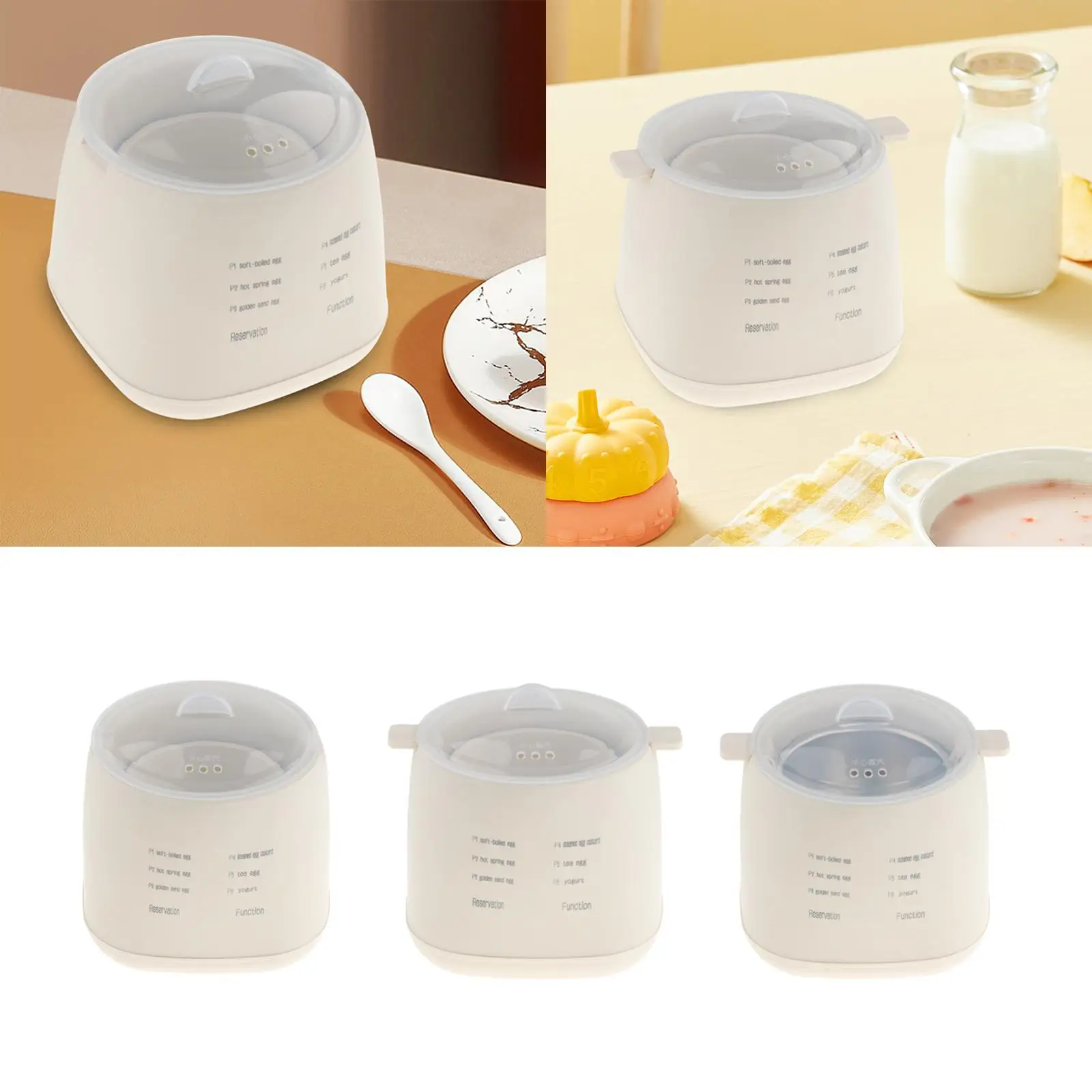 Rapid Electric Egg Cooker Practical Large Capacity Multipurpose Digital Easy Egg Cooker for Home Dorm Camping Steamed Egg Office