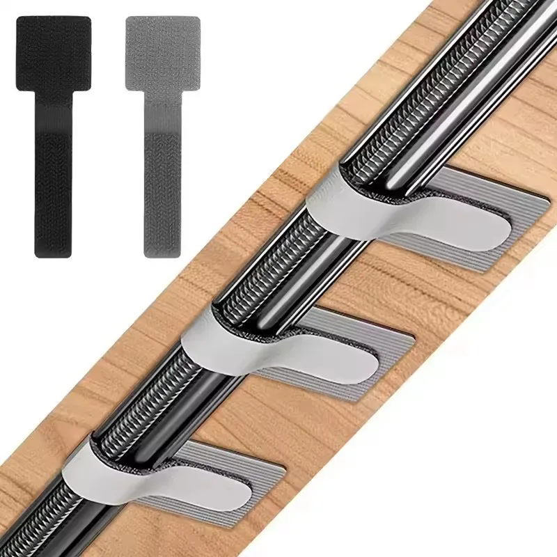 20/10/5Pcs Releasable Cable Organizer Ties Mouse Earphones Wire Management Nylon Cable Ties Reusable Loop Hoop Tape Straps Tie