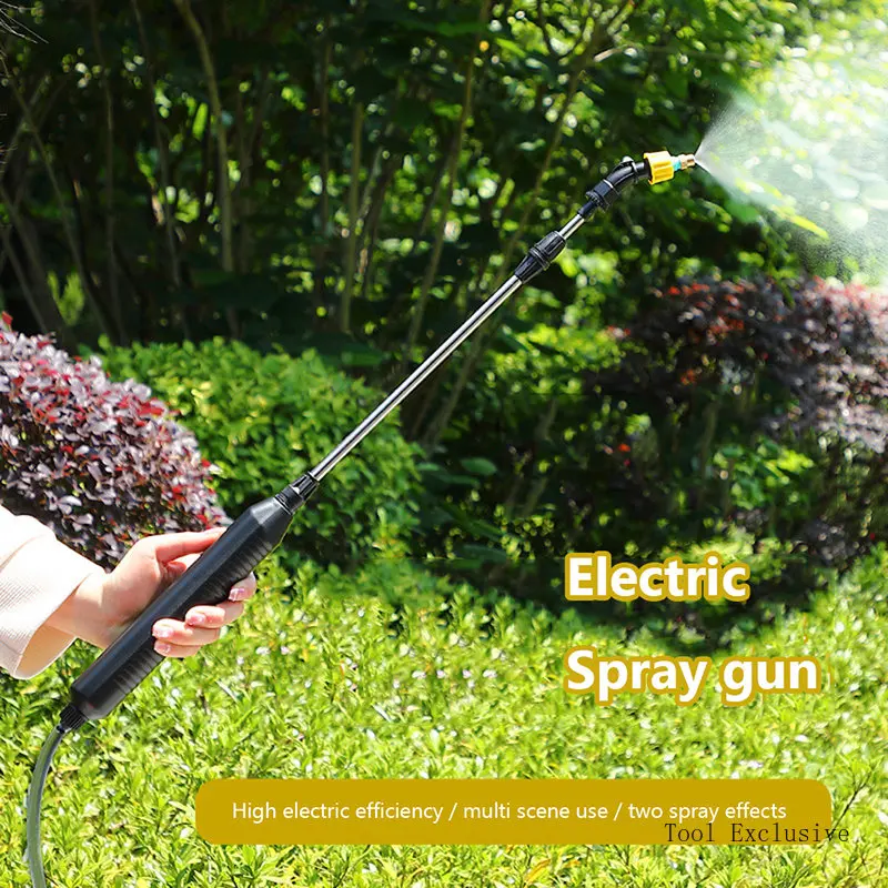 Electric Sprayer Watering Watering Flowers USB Electric Spray Gun Gardening Spray Gun Portable Cleaning Tool Foam Lance