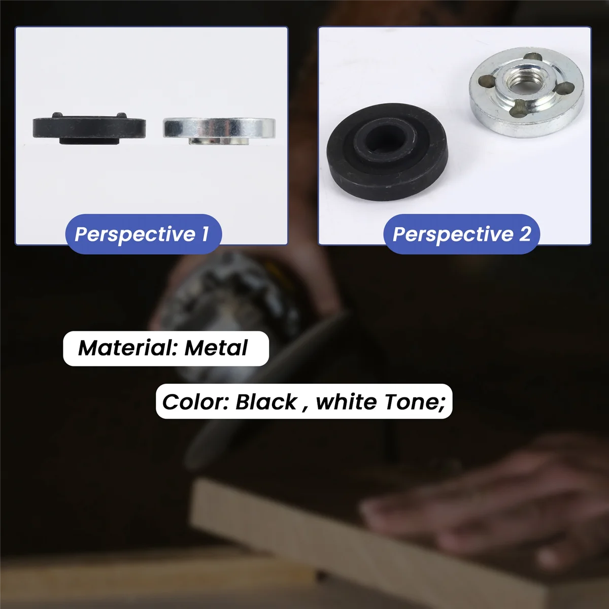 Новая замена внутреннего и внешнего фланца для угловой шлифовальной машины для Makita 9523NB