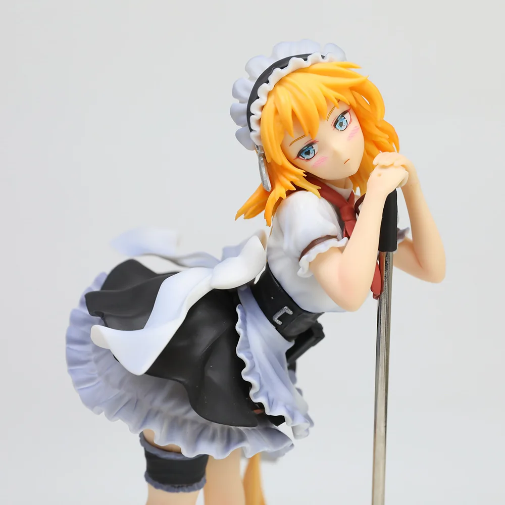 Saophea G36 Maid With Broom Ver. Ecchi Figure, Sexy Anime Girl Figurine, Waifu Action Figure Collectible Statue view 3