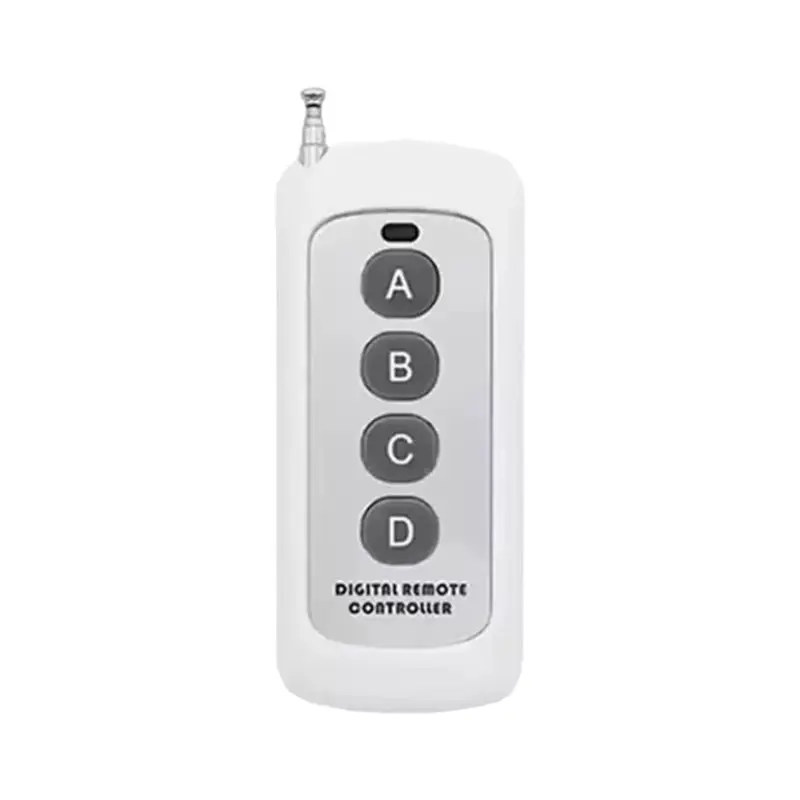 DT23 433MHz Wireless Remote Control 4 Button EV1527 Learning Code 1000M Long Range for Garage Door Opener