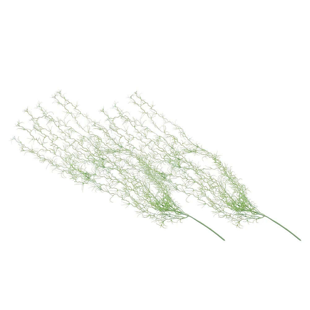 

2Pcs Artificial Hanging Plants Garland Fake Moss Decor Living Room Wall Decoration Faux Hanging Vines Indoor