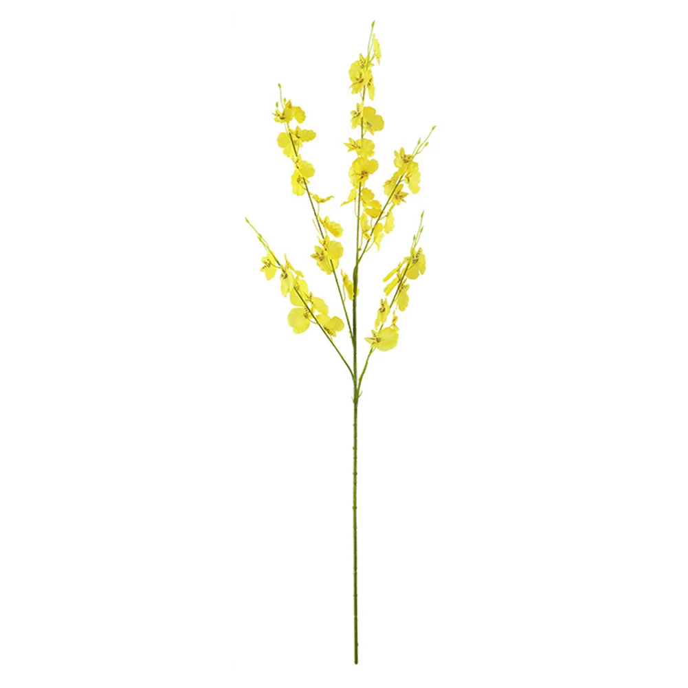 Simulated Orchid Artificial Flower Dancing Flower Orchid Bouquet Phalaenopsis Decorative Venues Hotels Decoration