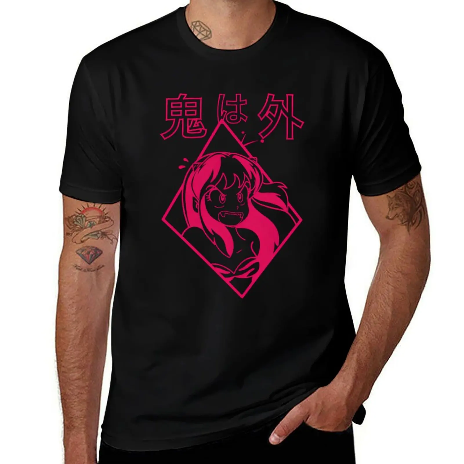 Camiseta Lamu Lum Urusei Yatsura, Camiseta Deportiva de Secado Rápido de Manga Corta