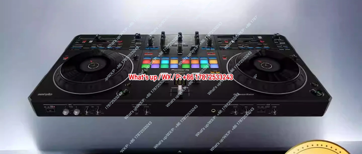 DDJ-REV5 Controller Black Glue Rubbing Style Digital DJ Disc Maker