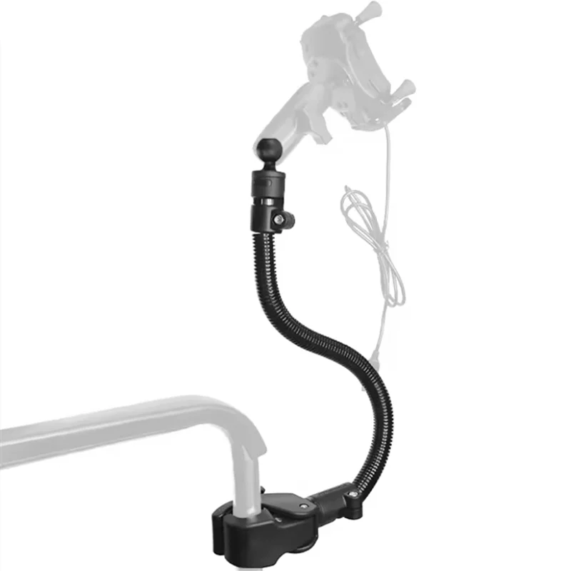 500mm Aluminum Gooseneck  Arm with Small /Big Clamp & 1