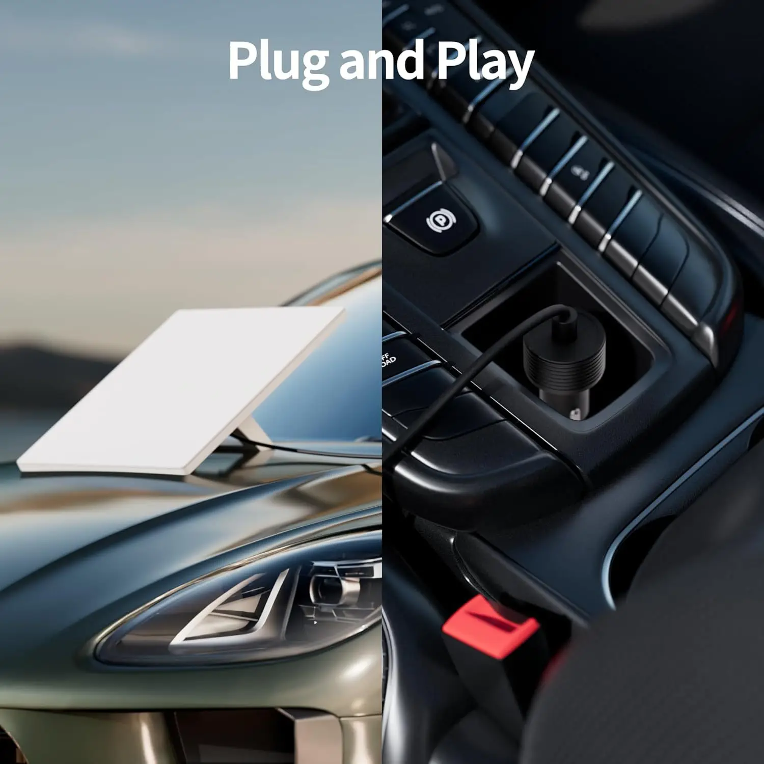 2v Type-C DC 20V X 5A For Starlink Mini 4th Generation Device Car Charger Cigarette Lighter Charging Cable Vehicle Power Cord 1