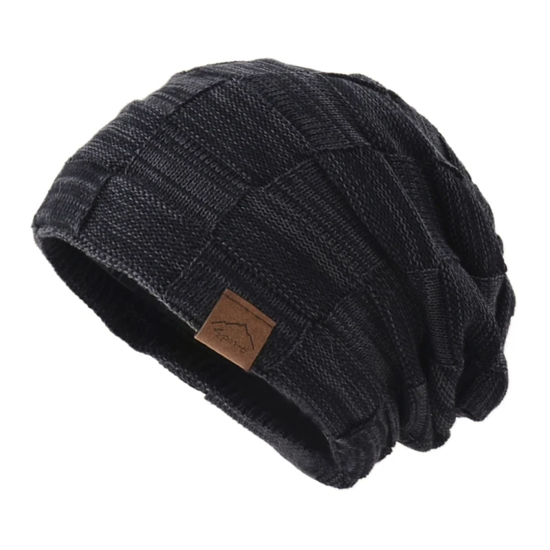 Vielseitige Strickmütze aus Plüsch in verschiedenen Farben für Herbst und Winter mit warmer und modischer Pullovermütze, europäischer und amerikanischer Winterh – Detail 6