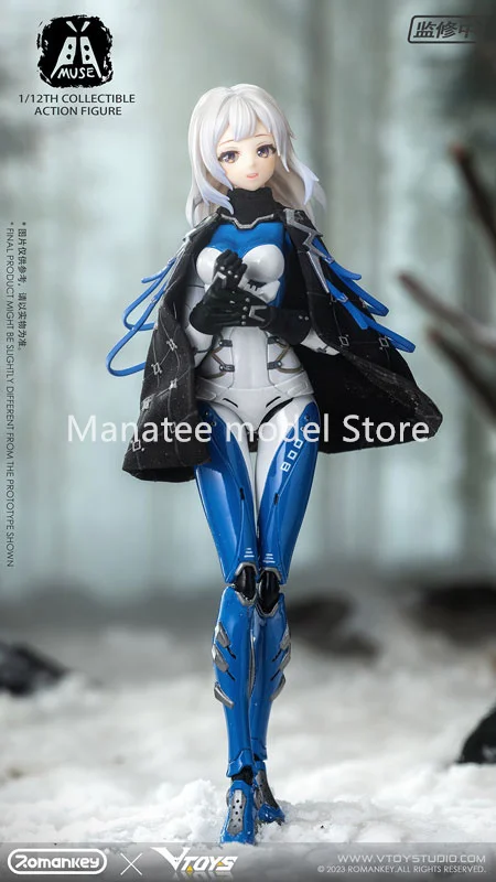 Romankey x VTOYS Original MUSE 1/12 PVC Action Figure Anime Model Toys Collection Doll Gift