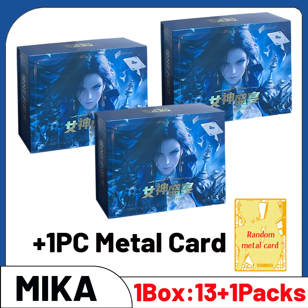 

Latest Wholesale One Piece Collection Cards Goddess Feast Booster Box Anime Characters Japanese Trading Game Card Collector Gift