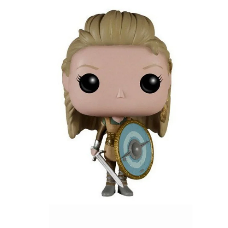 Middeleeuwse Vikings Ragnar Lothbrok 177 Lagertha 178, Ziener 181 Vinyl Figuur Hars Poppen Model Action Figure Model Speelgoed Geschenken