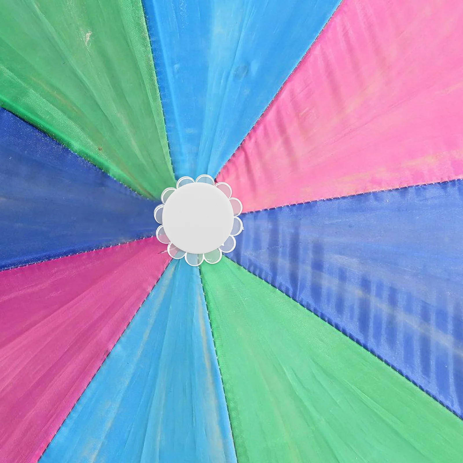 

2 set Umbrella Cap Cover White Plastic Replacement Tip End For Rain Umbrella Repair Top Outdoor Pole Tip Protector Accessory