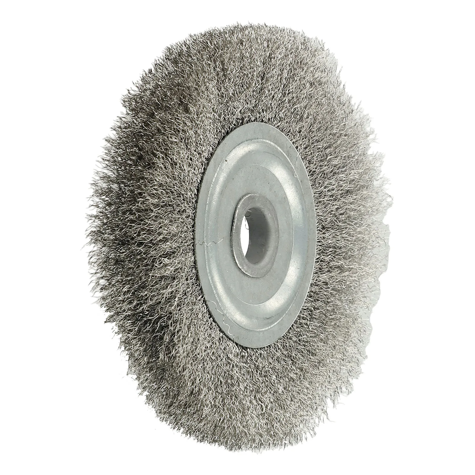 5inch 125mm Crimped Wheel Brush 1pc Bench Grinder Portable Removal Replace Rough Rust Stainless Steel Tools Useful