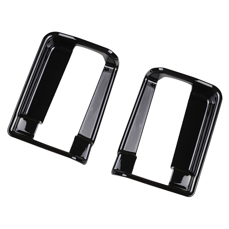 1Pair Car Interior Door Handle Trims Cover for Toyota Voxy 90 Series 2022 Second Row Inner Handle Bowl Cap Sticker B RHD