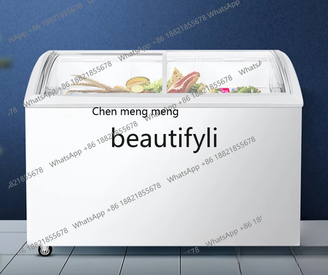 

FF Island Cabinet Ice Cream Cabinet Horizontal 339/518/657 L Large Capacity Freezer