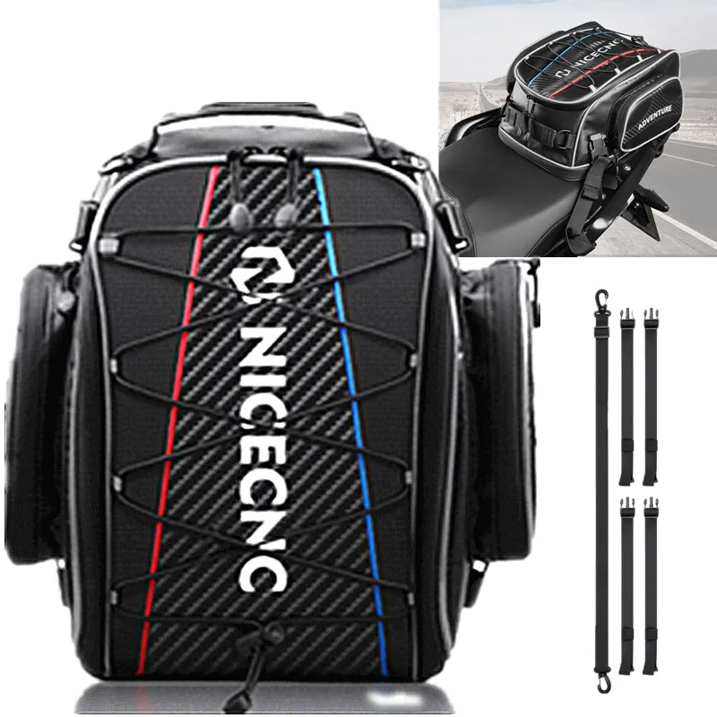 

Waterproof Rear Tail Motorcycle Bag for BMW R1200GS R1250GS ADV Outdoor Dry PVC Water-resistant Motorbike Back Seat Storage Bag