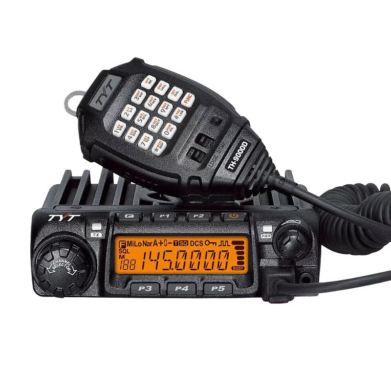 

TYT TH-9000D PLUS High Power 60W 136-174MHz Walkie Talkie Long Range Car Transceiver Truck Mobile Ham Mobile Radio