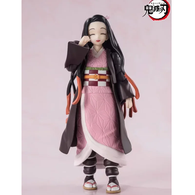 SHF SHFiguarts بانداي الأصلي شيطان القاتل كامادو تانجيرو كامادو Nezuko أنيمي عمل أرقام لعب للأطفال الهدايا