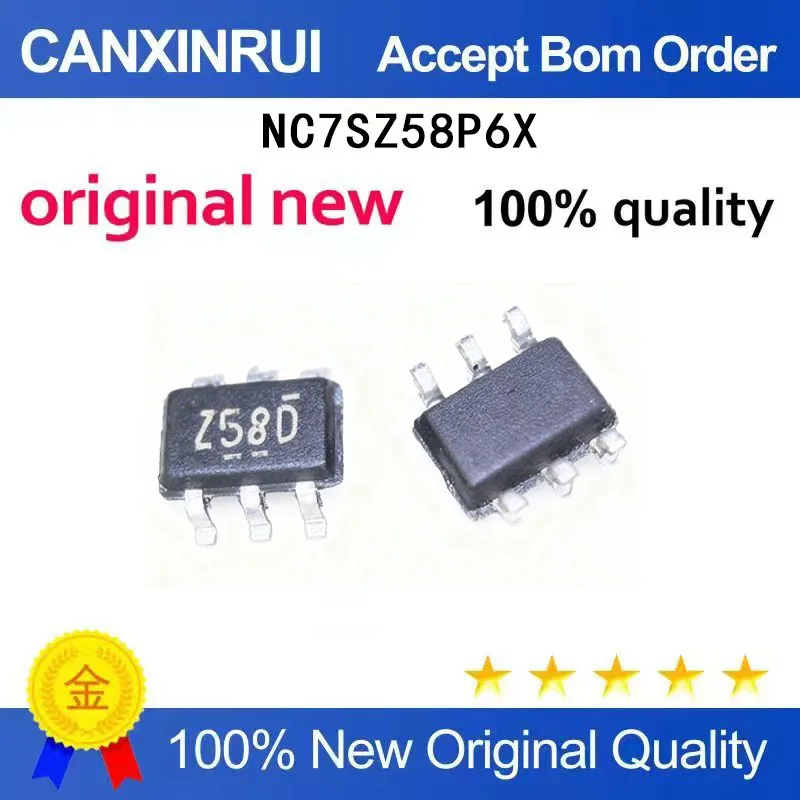 

(5-100 Pieces) NC7SZ58P6X code Z58D, brand new in stock