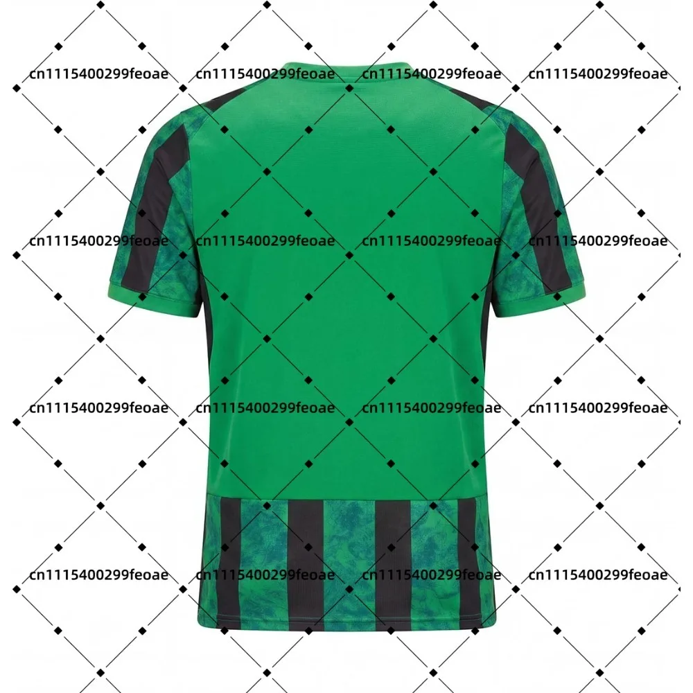 2026-27 U.S. Sassuolo Home and Away Jerseys, T-shirts with Digital Printing Patterns, Sports Breathable Short Sleeves