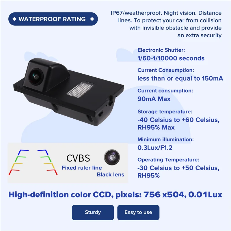 For Land Rover Freelander 2 Discovery 3 LR3 Discovery 4 LR4 Range Rover Rear View Camera Car Rearview Camera