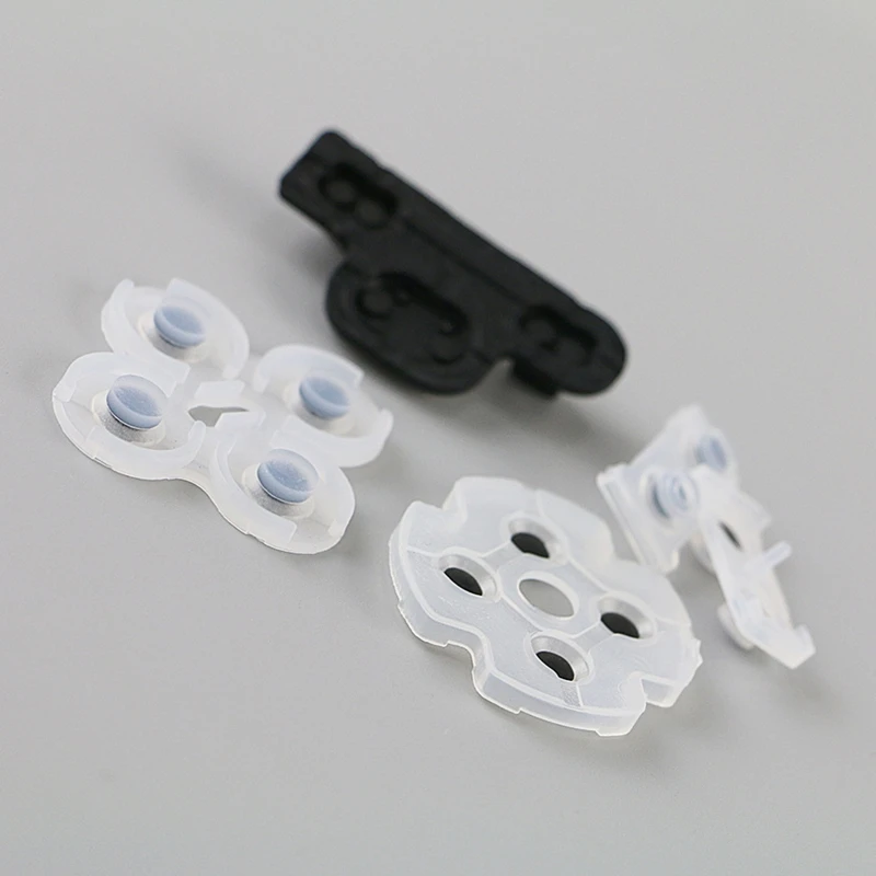 CPDD Conductive Rubber Pad Repair Kit for PS3Controller Silicone Rubber Pads 5Pcs/Set Replacement Rubber Button