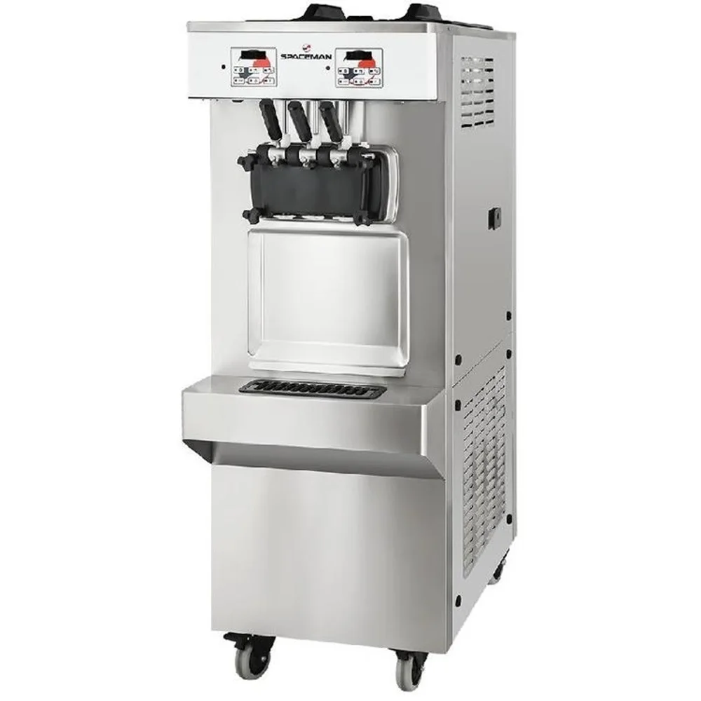 Commercial Use Soft Serve Gelato Ice Cream Machine Maker Wholesale Commercial Use for Fruit Milk Water Flour Nuts Customized