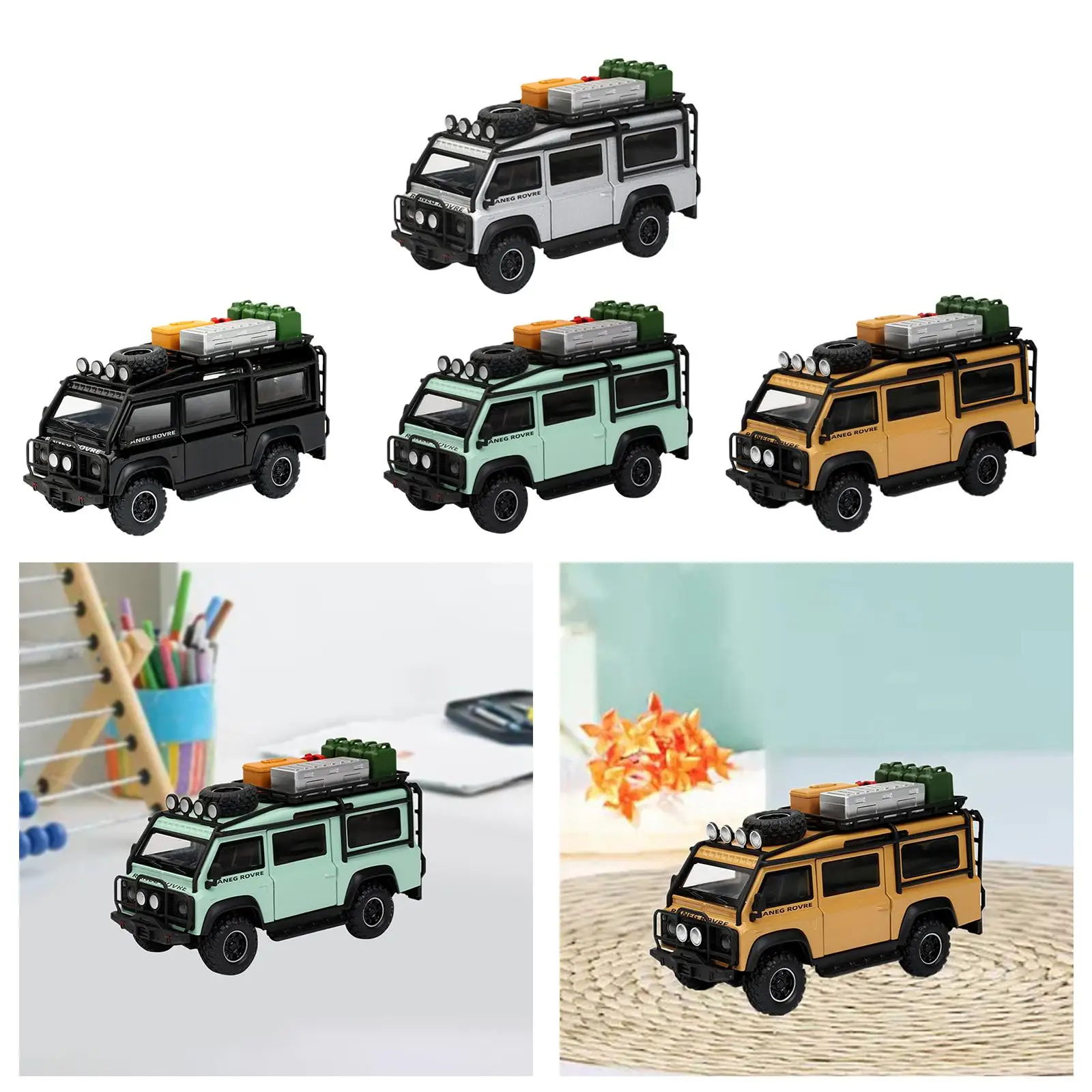 1:32Scale Diecast Model Alloy Car Realistic Openable Doors High Detailed Pull