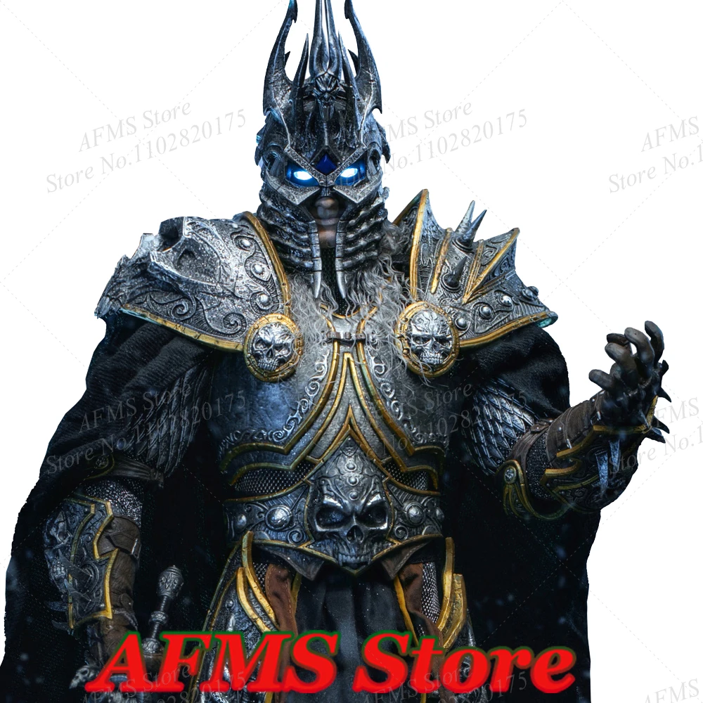 

WOW SHARK TOYS SK-007 1/6 Collectible Figure Frost Demon King The Ruler Of The Army Of Undead 12'' Men Soldier Action Figure Toy