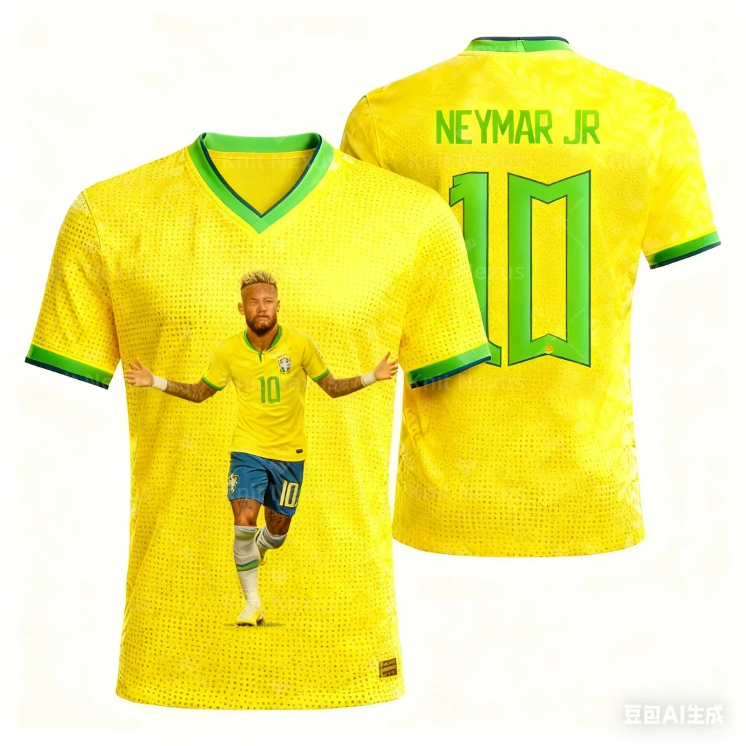 نيمار مروحة تذكارية لكرة القدم جيرسي ثلاثية الأبعاد الطباعة الصيف الرياضة الجافة بسرعة تي شيرت رجالي ملابس الأطفال المحملة امرأة