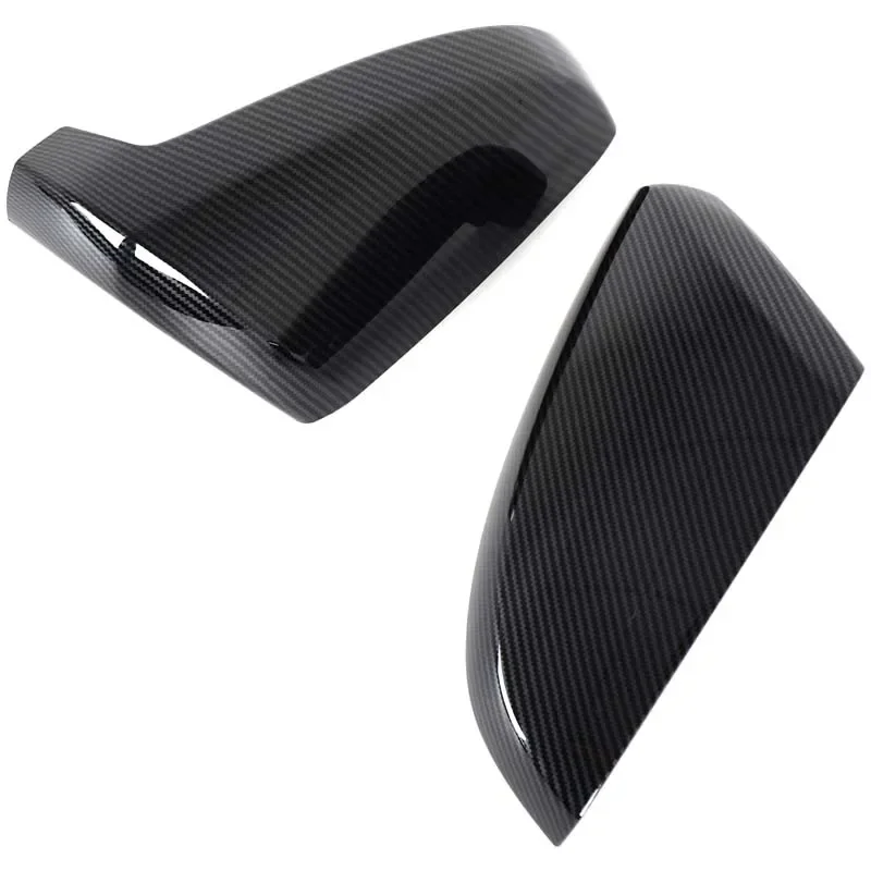 

ABS Carbon Fiber Car Rearview Mirror Reversing Mirror Cover Trim For Mazda BT-50 Isuzu D-MAX 2020-2025 Car Accessories