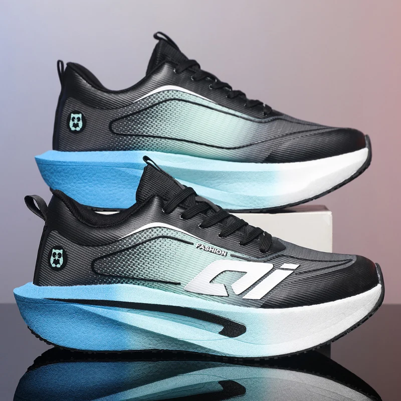 Men's Sneaker Air Cushion Runner Trainers Marathon Sports Running Shoes Women Outdoor Athletic Speciality Sneaker Tennis Shoes