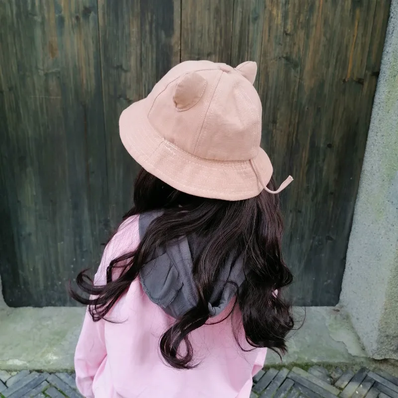 KIDS Toupee Headwear Children\'s Hat Wig Integrated Non Detachable Long Curly Hair Big Wave Girls Autumn Winter Warm Caps Female