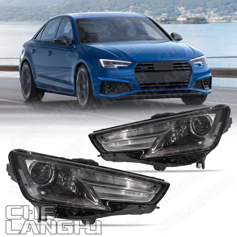

HID Headlight For Audi A4 2017 2018 2019 S4 Front Xenon Headlamp Turn Signal Light DRL Car Accessories 8W0941044B