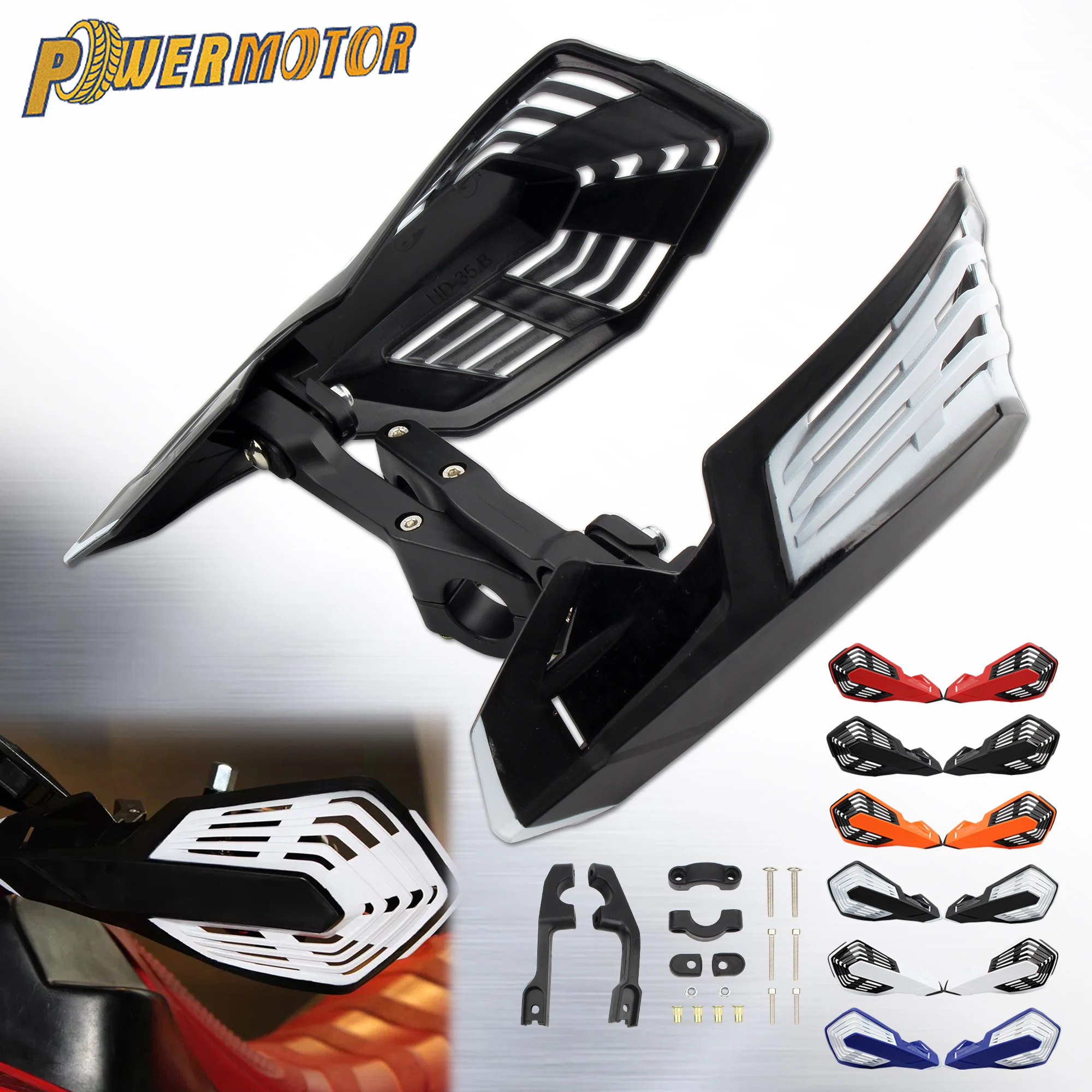 

Universal Motorcycle 20mm Handguard Hand Protection For KTM HONDA YAMAHA EXC KLX YZF CRF Dirt Pit Bike Enduro Motocross Modified