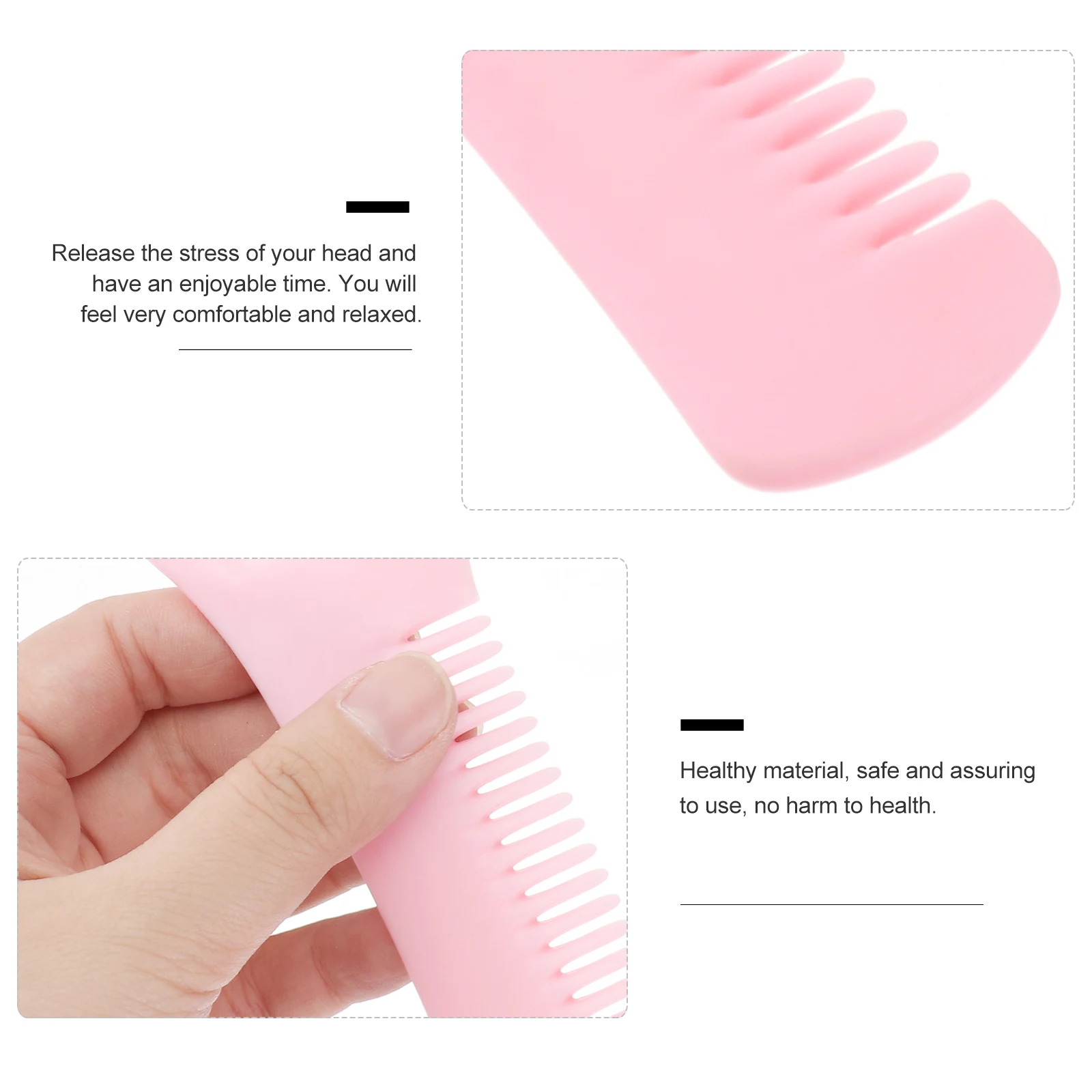 

Multifunction Massage Hair Comb Styling Carbon Steel Ball Combs Scalp Massager