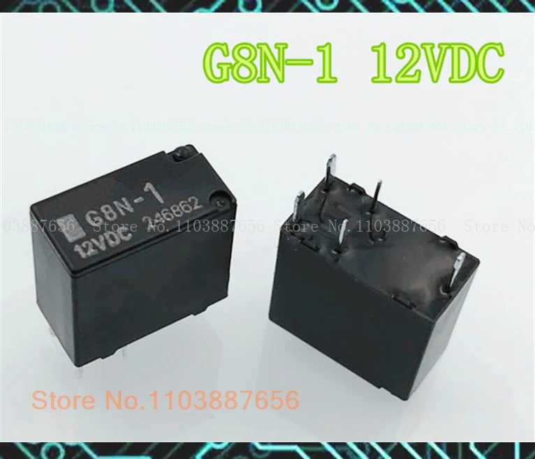 G8N-1 12VDC DIP-5 1L 1S