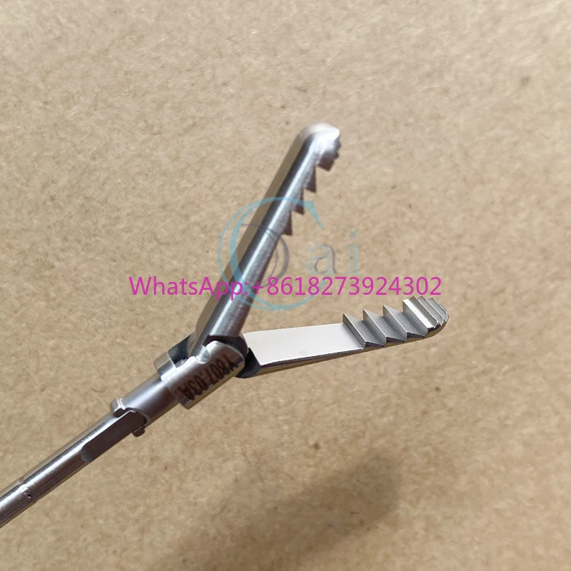

Y80703A laparoscopic Grasping Forceps laparoscopic Longer teeth Grasping Forceps Laparoscopic Babcock grasper