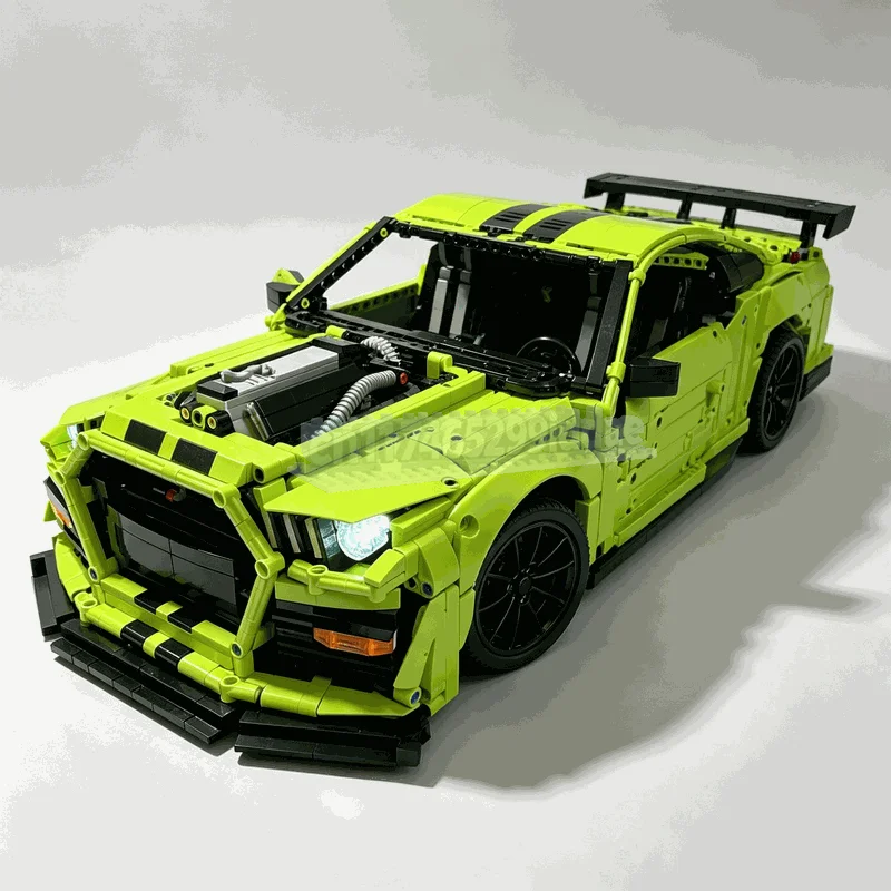NEW 3972PCS High Performance Sports Car MOC Model Custom Puzzle DIY RC Technology Assembly Educational Building Brick Toy Gift