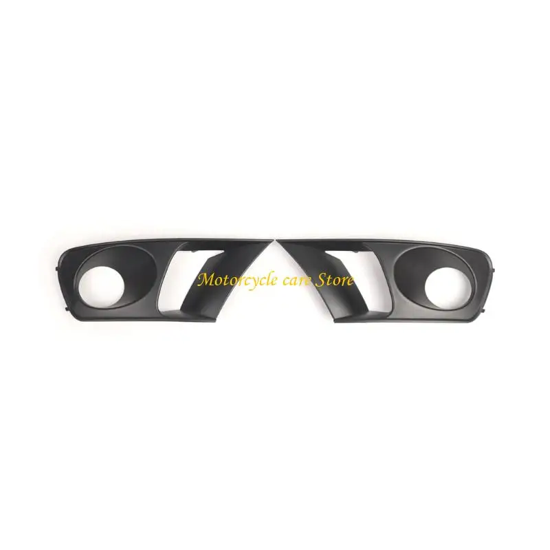 

U75F Easy Installation Bumper Trim Grille 6L0853665N Bumper Fog Light Frame Grille for 6L 2002-2006 Auto Accessories
